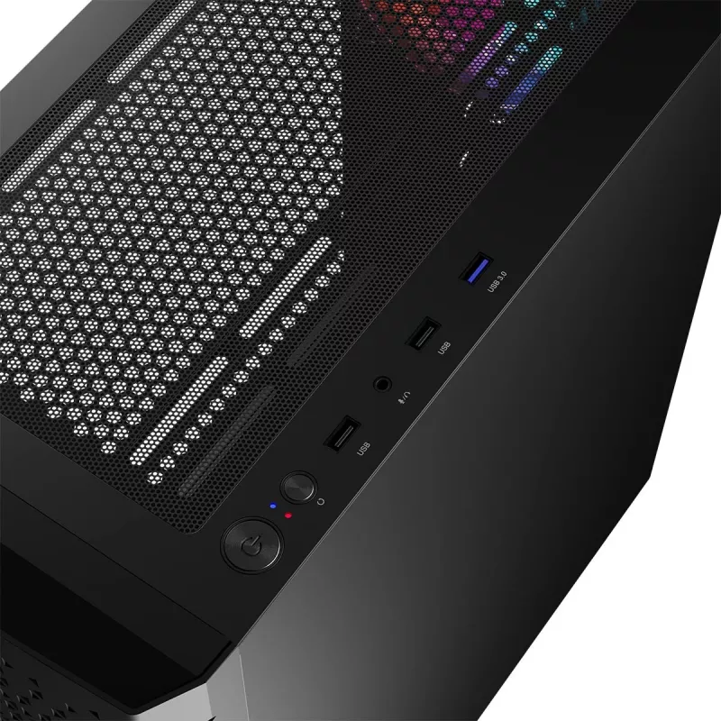 Logic ARAMIS ARGB MINIDI USB 3.0 Gehäuse Schwarz