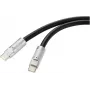 Renkforce USB-C® Kabel USB 2.0 USB-C® Stecker, USB-C® Stecker 0,50 m Schwarz RF-6056870 (RF-6056870)