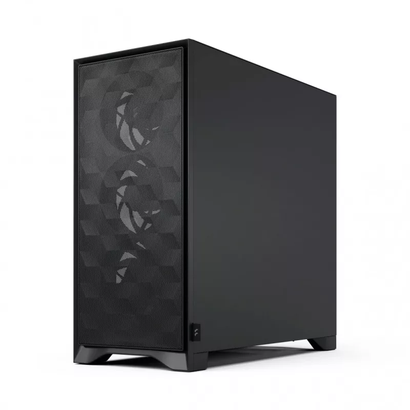 PC-Gehäuse Fractal Design Pop 2 Air Schwarz TG Midi Tower – ATX, 3x 120 mm Frontlüfter, unterstützt 2,5-Zoll- & 3,5-Zoll-Laufwerke