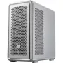 PC-Gehäuse Cooler Master MasterFrame 600 Midi Tower Silber — ATX/Micro-ATX/ITX, gehärtetes Glas, unterstützt 3x140 mm Frontlüfter