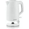 Gorenje Wasserkocher | K17DPW | Elektrisch | 2200 W | 1,7 L | Edelstahl | 360°-Drehsockel | Weiß
