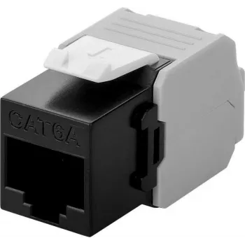 Microconnect KEYSTONE-16 Keystone-Modul Flach Schwarz RJ-45