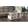 Topeshop PRIMA BIEL Couchtisch / Beistelltisch / Endtisch Couchtisch frei geformt 1 Bein(e)
