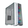 Cooler Master MasterBox 520 - Midi-Tower - PC - Weiß - ATX - EATX - micro ATX - Mini-ITX - SSI CEB - Acrylnitril-Butadien-Styrol (ABS) - Stahl - gehärtetes Glas - Multi