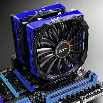 Computerkühlungsteil Cryorig CR-CCI — ABS blaues Zubehör für R1 Universal / R1 Ultimate (140×23×131 mm)