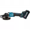 Akku-Winkelschleifer GA008GM201 XGT, 40Volt (Blau/schwarz, 2x Li-Ion XGT Akku 4,0Ah, MAKPAC Größe 4)