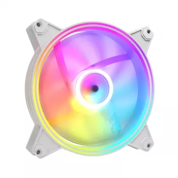 Gehäuselüfter MODECOM VOLCANO APEX 140 ARGB Weiß 140 mm