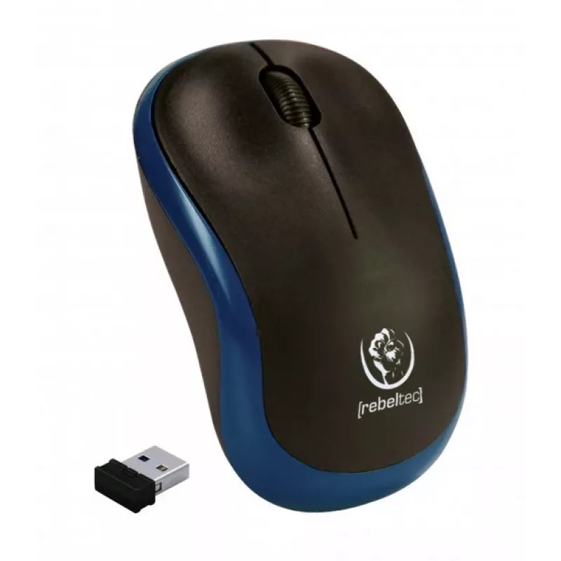 Kabellose optische Maus Rebeltec METEOR blau RBLMYS00048 USB