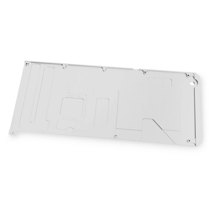 Backplate EK Water Blocks Quantum Vector FTW3 RTX 3070 Ti Nickel Silber