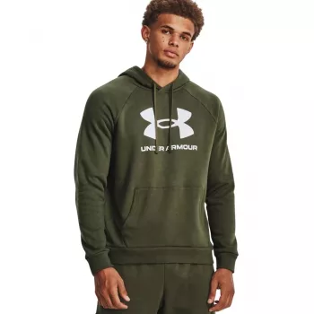 Under Armour Rival Fleece Logo HD Herren-Sweatshirt olive 1379758 390 M