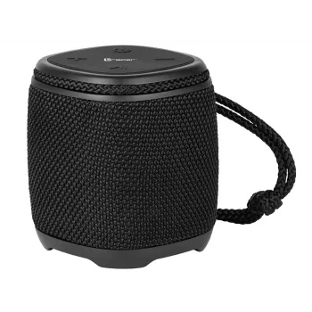 Tragbarer Stereolautsprecher TRACER Splash S (Bluetooth 5.1, 5 W RMS, IPX5, 6 h Akku) Schwarz
