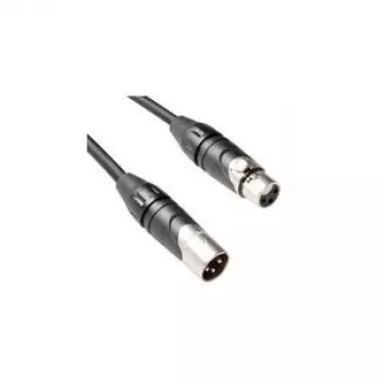 Microconnect XLRMF12 KVM-Kabel Schwarz 12 m