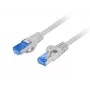 Netzwerkkabel LANBERG PCF6A-10CC-0500-S Cat6a S/FTP RJ-45–RJ-45 5 m Grau LSZH