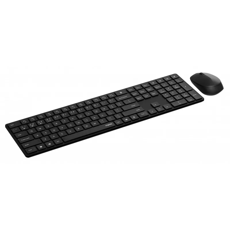 Kabellose Maus RAPOO 8020M Schwarz — 2,4 GHz optisch, kompaktes tragbares Design