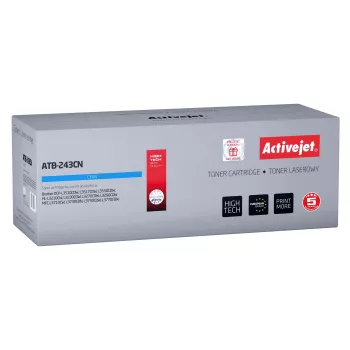 Activejet ATB-243CN Toner (Ersatz für Brother TN-243C; Supreme; 1000 Seiten; Cyan)