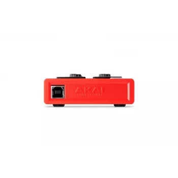 Akai LPD8 MKII MIDI-Tastatur 8 Tasten USB Schwarz, Rot