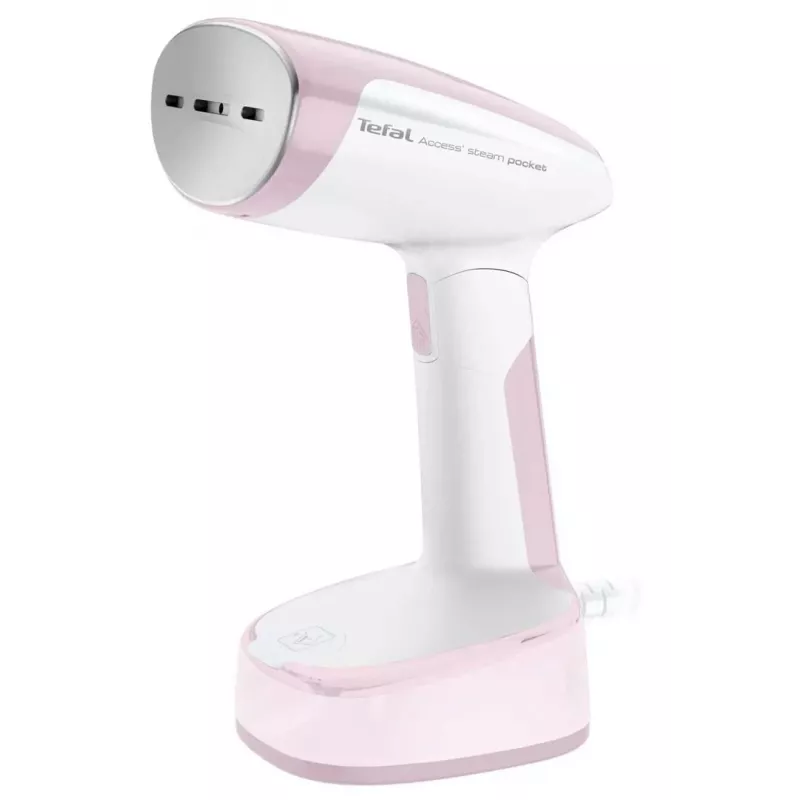 Handdampfbürste Tefal DT3050, 1300 W, 20 g/min Dampf, 0,12 L Tank, 2,6 m Kabel, rosa