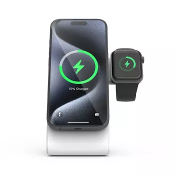 3-in-1 Wireless Charger MagSafe für iPhone, Apple Watch und AirPods Crong