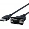 Serielles USB-auf-RS-232-Kabel Exsys EX-13001, 1,8 m, FTDI-Chipsatz