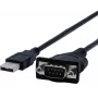 Serielles USB-auf-RS-232-Kabel Exsys EX-13001, 1,8 m, FTDI-Chipsatz