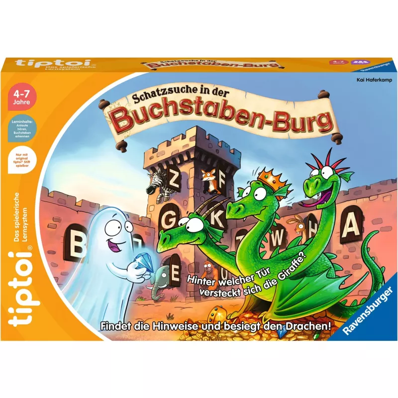 tiptoi Schatzsuche in der Buchstabenburg, Brettspiel