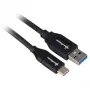 Sharkoon USB 3.2 Gen 2 Kabel USB-A Stecker> USB-C schwarz 1 Meter - Kabel - Digital/Daten