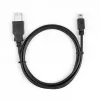 Kabel USB - Mini-USB 1 m, schwarz