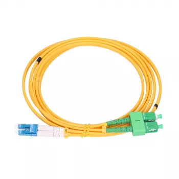 Patchcord Extralink SC/APC auf LC/PC Single Mode Duplex 9/125 µm 2 mm, 1,5 m