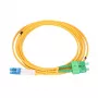 Patchcord Extralink SC/APC auf LC/PC Single Mode Duplex 9/125 µm 2 mm, 1,5 m