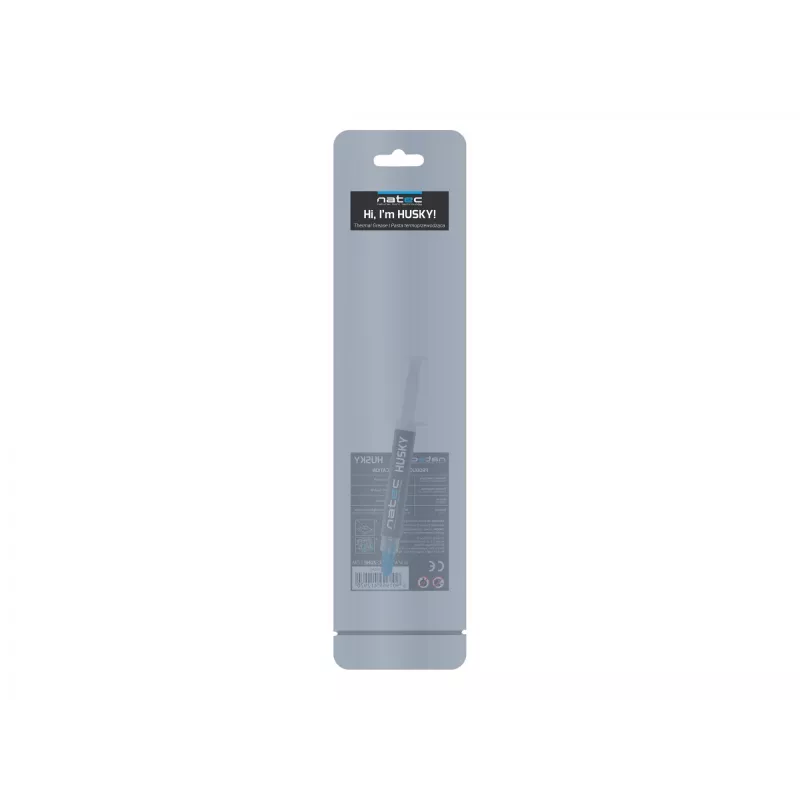 Wärmeleitpaste NATEC Husky NPT-1324, Wärmeleitfähigkeit 4,63 W/m·K, Volumen 2 ml, Dichte 2,5 g/cm³
