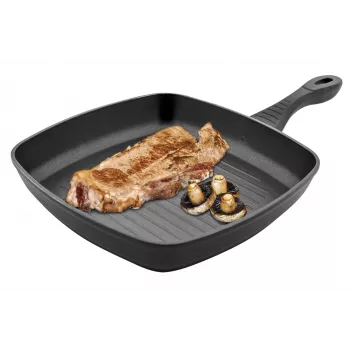 Grillpfanne JATA G28 Quadratisch Schwarz