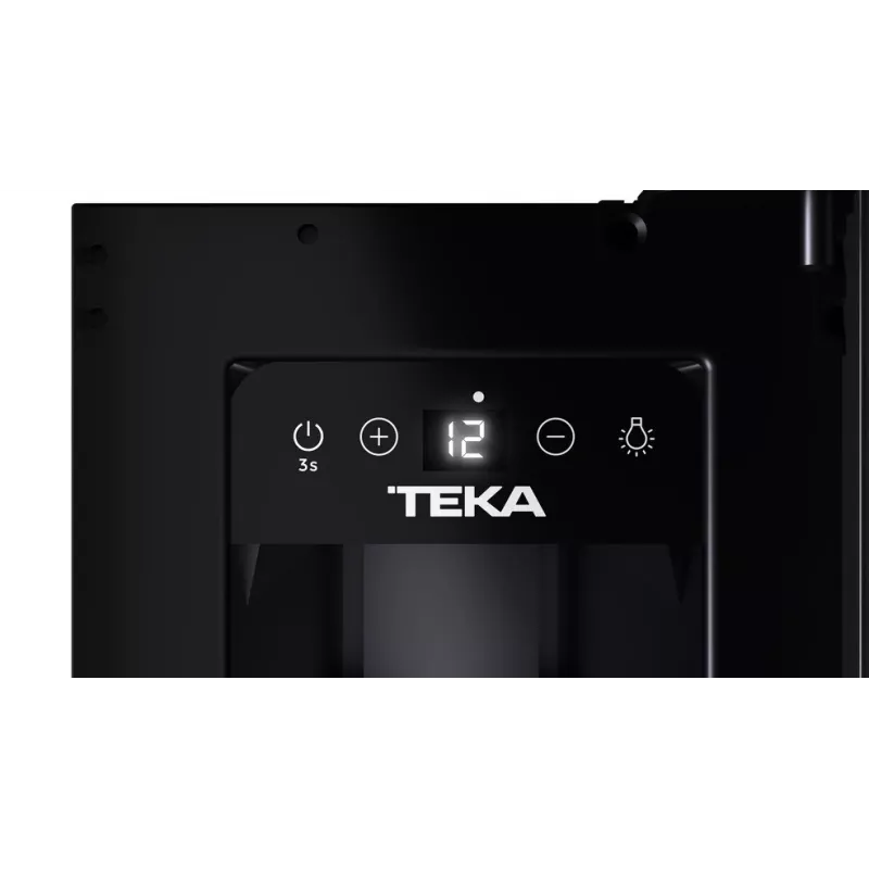 Teka RVU 10008 GBK Thermoelektrischer Weinkühler Einbau Schwarz 8 Flaschen
