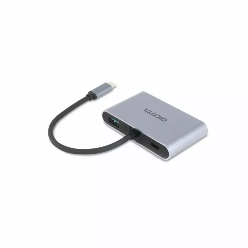 DICOTA D32064 Mobile Device Dock Station Tablet/Smartphone/Laptop Silber