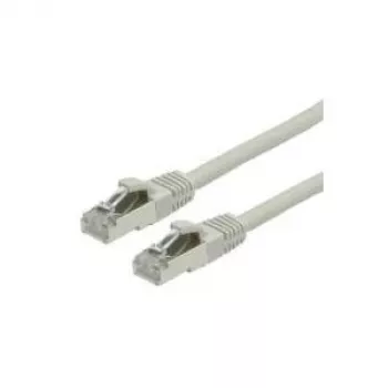 VALUE S/FTP-(PiMF-)Patchkabel Cat.6, LSOH, Grau, 1m (21.99.0701)