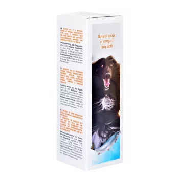 Flüssiges Lachsöl-Ergänzungsmittel Brit Care 500 ml für Katzen und Hunde – Haut- und Fellpflege