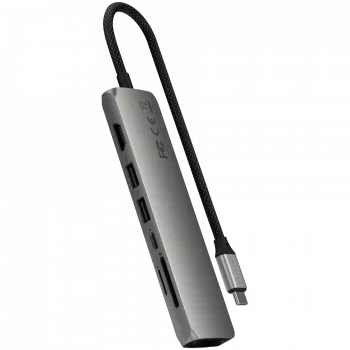 Satechi 7-in-1 USB-C-Adapter mit Ethernet
