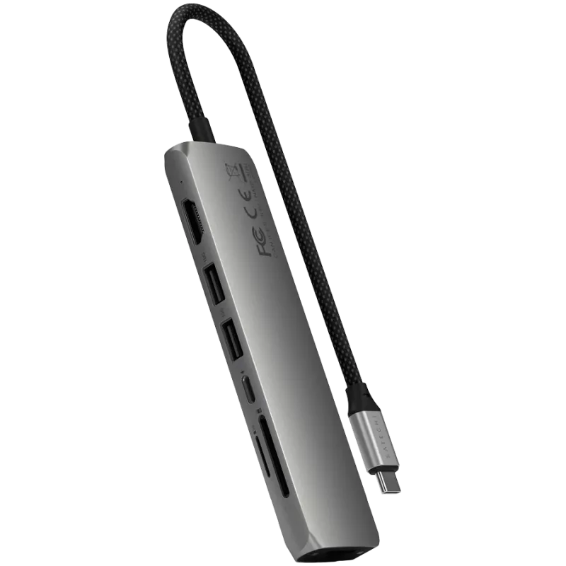 Satechi 7-in-1 USB-C-Adapter mit Ethernet