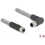DeLOCK Sensor-/Aktorkabel 80549 3 m RST M12 Grau