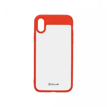 Cover Tellur iPhone X TLL121623 Rot Transparent
