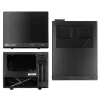 SilverStone SUGO 13 - Desktop - Mini-DTX - ohne Netzteil (AT / PS/2) - Schwarz - USB/Audio (SST-SG13B-Q)