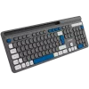 Kabellose Tastatur CANYON HKB-W03 Grau – kompaktes Design, AAA-batteriebetrieben, Modell CNS-HKBW03DG