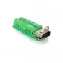 Adapter HDMI-Buchse auf Klemmleiste 20-polig DeLOCK 65168