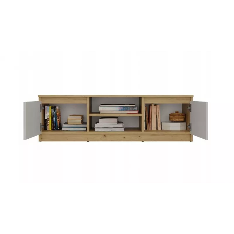 MALWA 120 TV-Schrank, Artisan-Eiche/Kaschmir