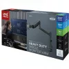 Universelle Hochleistungs-Monitorhalterung DM 5110 Single Heavy Duty, Monitorhalterung schwarz, für 43 - 127cm (17 - 50) Monitor
