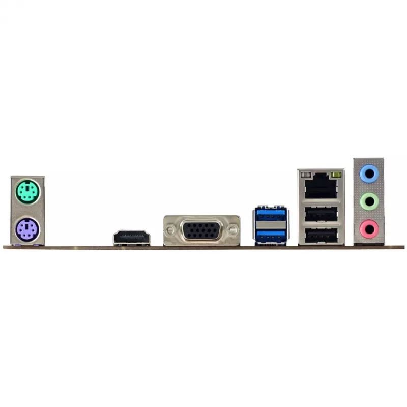Motherboard BIOSTAR H81MHV3 3.0 — Micro ATX, LGA 1150, Intel H81, 2x DDR3 DIMM (max. 16 GB), SATA II/III, Gigabit LAN, HDMI, VGA