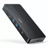 Dockingstation UNITEK D1103A01 USB4 Kabelgebunden Schwarz 100W Power Delivery