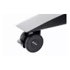 Mobiler TV-Wagen EDBAK TRE100 für 42–75 Zoll Bildschirme, max. Traglast 70 kg, schwarz