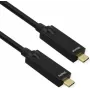 ROLINE USB 3.2 Gen 2 Kabel, AOC, C-C, ST/ST, 10Gbit/s, 4K60Hz, PD (Power Delivery) 60W, schwarz, 15 m