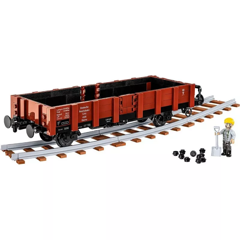 Bausteine COBI Güterwagen Typ Ommr 32 LINZ 584 Teile