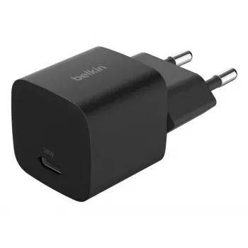 USB-C-Ladegerät Belkin BOOSTCHARGE 25W Power Delivery Schwarz – schnelles USB‑C PD 25W Wandladegerät